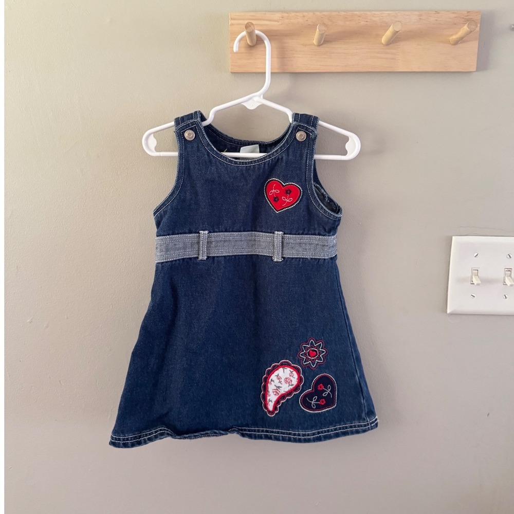 2T vintage denim dress